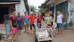 Kelurahan Pengasinan Gencarkan  Berbenah Lingkungan