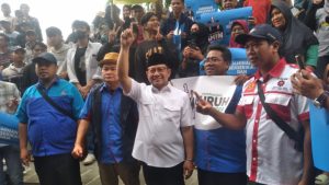 Datang ke Gedung Juang Bekasi, Gus Imin Tampung Aspirasi Buruh 