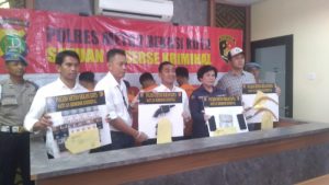 Polisi Tangkap Komplotan Pelaku Perampokan Minimarket