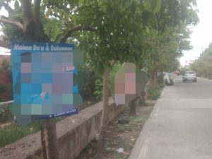 Bawaslu Imbau Poster Caleg Tidak Dipaku di Pohon