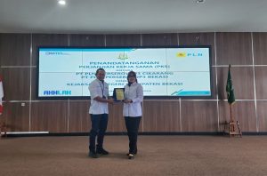 PLN Cikarang Tanda Tangani MoU dengan Kejari Bekasi