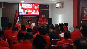 HUT PDI Perjuangan ke 51, DPC Kota Bekasi Sosialisasi KTP SAKTI
