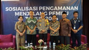 Jababeka Gandeng Polres Metro Bekasi dan KPUD Sosialisasi Pengamanan Pemilu