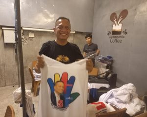 Jelang Pesta Demokrasi, Jasa Sablon Kebanjiran Order Kaos Kampanye