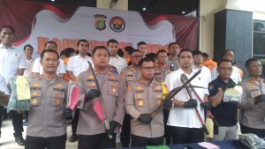 Sepanjang Januari 2024, Polres Metro Bekasi Tangkap 27 Pelaku Kriminalitas