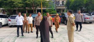 Kapolrestro Bekasi Kota Cek Kesiapan TPS