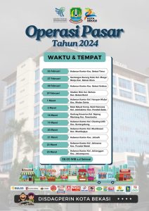 Harga Beras Tinggi, Kecamatan se-Kota Bekasi Diguyur 10 Ton Beras