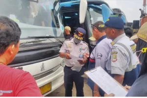 Rampcheck, Dishub Catat 40 Bus Lakukan Pelanggaran