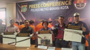 Polisi Amankan Sembilan Pelaku Pengeroyok Satu Pemuda