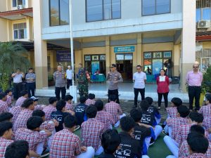 Polsek Jatisampurna Edukasi Pelajar Bahaya Tawuran