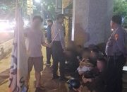 Polisi Amankan 11 Remaja Konvoi ‘TOTR’ Nyalakan Petasan