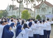 Peringati Harkitnas ke-116, PLN Cikarang Laksanakan Upacara Bendera