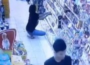 Pasangan Muda Mencuri Kosmetik di Minimarket, Diduga Beraksi di 2 Lokasi Berbeda
