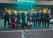 Polisi Sita Golok dan Airsoft Gun dari Remaja Hendak Tawuran