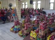 Tekan Stunting, Posyandu Desa Kalijaya Bagikan Makanan Sehat Bumil dan Busui