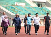 Tinjau Renovasi Stadion Patriot Candrabhaga, Pj. Wali Kota Bekasi: Sudah Capai 70 persen