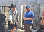 Heri Koswara Sambangi Korban Kebakaran di Duren Jaya