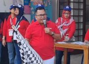 Bang Sholihin Lepas Peserta Jalan Sehat di RW.06 Jatiwarna
