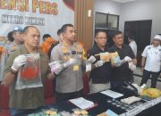 Polres Metro Bekasi Bongkar Sindikat Peredaran Narkoba