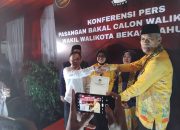 Paslon Uu dan Nurul Daftar ke KPU Kota Bekasi