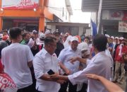 Hadiri Kampanye Damai Diantar Ribuan Pendukung, Bang Heri : Kami Mohon Maaf Bila Timbulkan Kemacetan