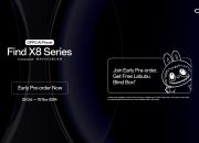 Disambut Positif! Dapatkan Labubu Blind Box Gratis dengan Pendaftaran Early Pre-order OPPO Find X8 Series!