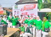 Kampanyekan Paslon RiShol, PAC PPP Pondok Gede Gelar Bazar Minyak Murah