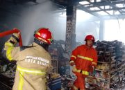 Minimarket di Margahayu Kebakaran, Diduga Karena Konsleting Listrik