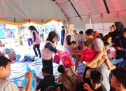 Srikandi PLN Jabar dan YBM Gelar Trauma Healing dan Pemeriksaan Kesehatan Gratis bagi Korban Bencana Sukabumi