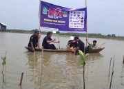 Rangkaian HPN 2025, Wartawan Bekasi Raya Tanam Mangrove di Muaragembong