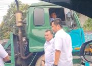 Wakil Wali Kota Tegur Supir Kontainer Buang Sampah Sembarangan