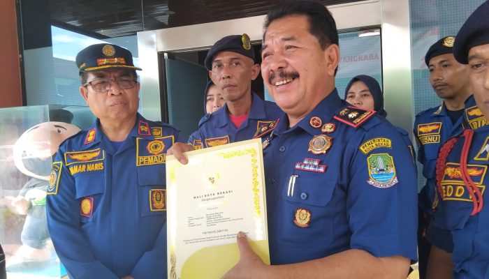 Kadis Damkar Kota Bekasi Bersyukur Kinerja Anggotanya Diapresiasi Walkot