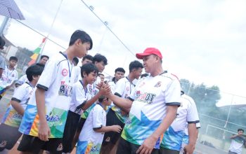 Dorong Pembinaan Atlet Muda, Wali Kota Bekasi Resmikan Klub Voli Patriot RVB