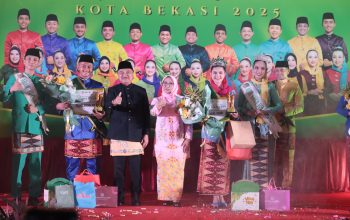 Alif & Olivia Dinobatkan Abang Mpok Kota Bekasi 2025, Bang Harris: Mereka Duta Wisata dan Budaya