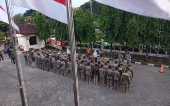 Pengamanan DPRD Kota Bekasi Diperketat, Ribuan Warga Ikut Kawal Aksi Unjuk Rasa