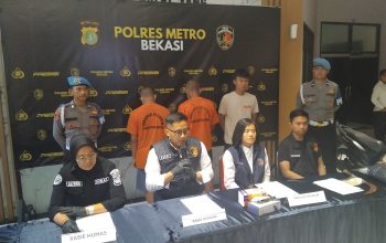 Polisi Ringkus Dua Pelaku Begal Bercelurit Yang Beraksi di Bogor dan Bekasi