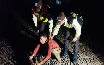 KAI Daop 1 Jakarta Tangkap Pelaku Pencurian Rel Kereta Api