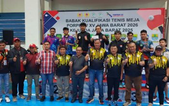 BK Porprov Jabar Tenis Meja Resmi Ditutup, Kota Bekasi Bidik Prestasi Lebih Tinggi
