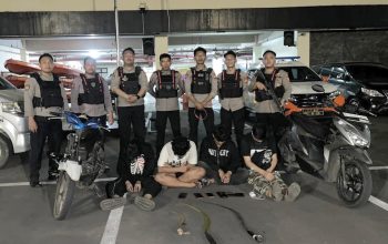 Hendak Tawuran, Empat Remaja Diamankan Polisi