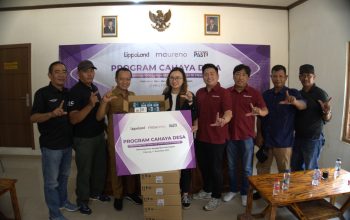 LippoLand Hadirkan Program Cahaya Desa, Salurkan 1000 Lampu untuk Masyarakat