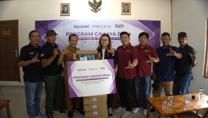 LippoLand Hadirkan Program Cahaya Desa, Salurkan 1000 Lampu untuk Masyarakat