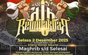 Reuni Akbar 212 Angkat Tema Revolusi Akhlak, Buya Husen Imbau Peserta Jaga Kondusifitas