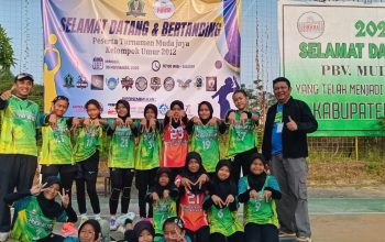 Turnamen Voli Perdana KU 2012 Muda Jaya Resmi Bergulir, 16 Klub Ambil Bagian