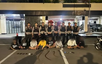 8 Remaja Diamankan Polisi Diduga Hendak Tawuran