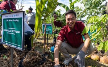 Pemkab Bekasi Apresiasi CSR Urban Farming Lippo Cikarang