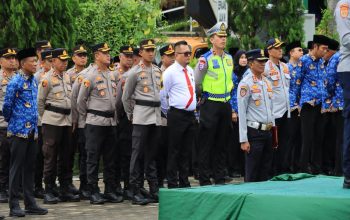 Hadapi Libur Nataru, Polres Metro Bekasi Kota Siagakan 1.650 Personel Gabungan