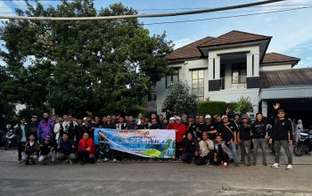 Penutup 2025, Heri Koswara Pimpin Touring ke Curug Pancawangi Bogor