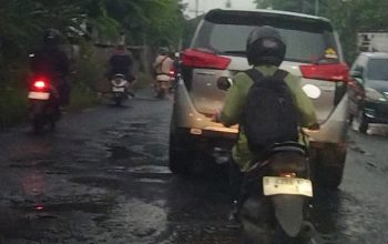 Jalan Nonon Sonthanie Rusak Lagi, Adhika Dirgantara Desak DBMSDA Lakukan Perbaikan Permanen