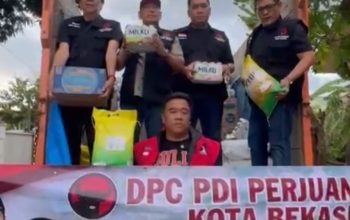 PDIP Kota Bekasi Salurkan Langsung Bantuan ke Wilayah Bencana di Aceh