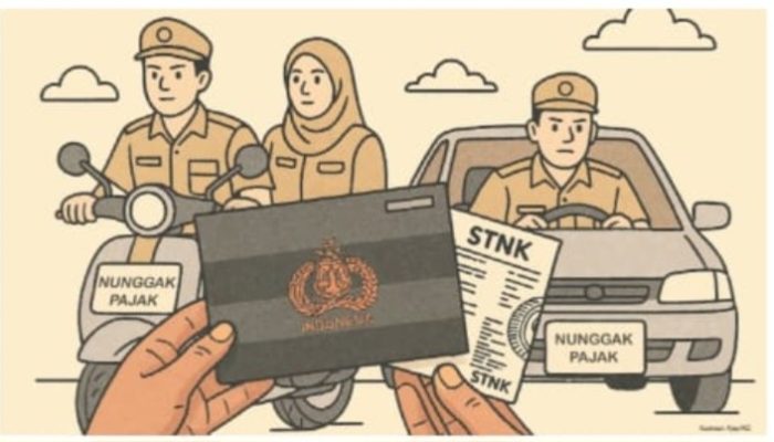 10 Ribu Kendaraan ASN Kota Bekasi Terindikasi Nunggak Pajak